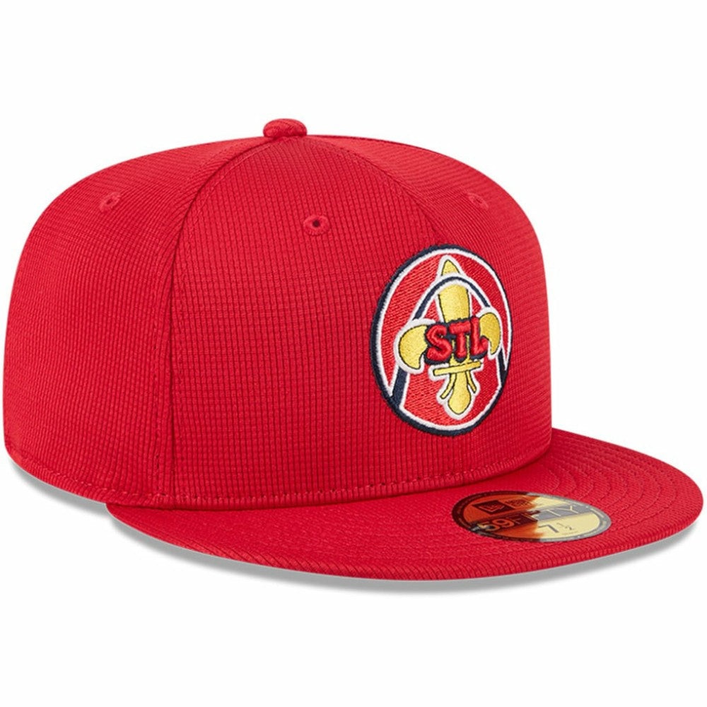 Red St. Louis Cardinals New Era City Connect Batting Practice 59FIFTY Fitted Hat