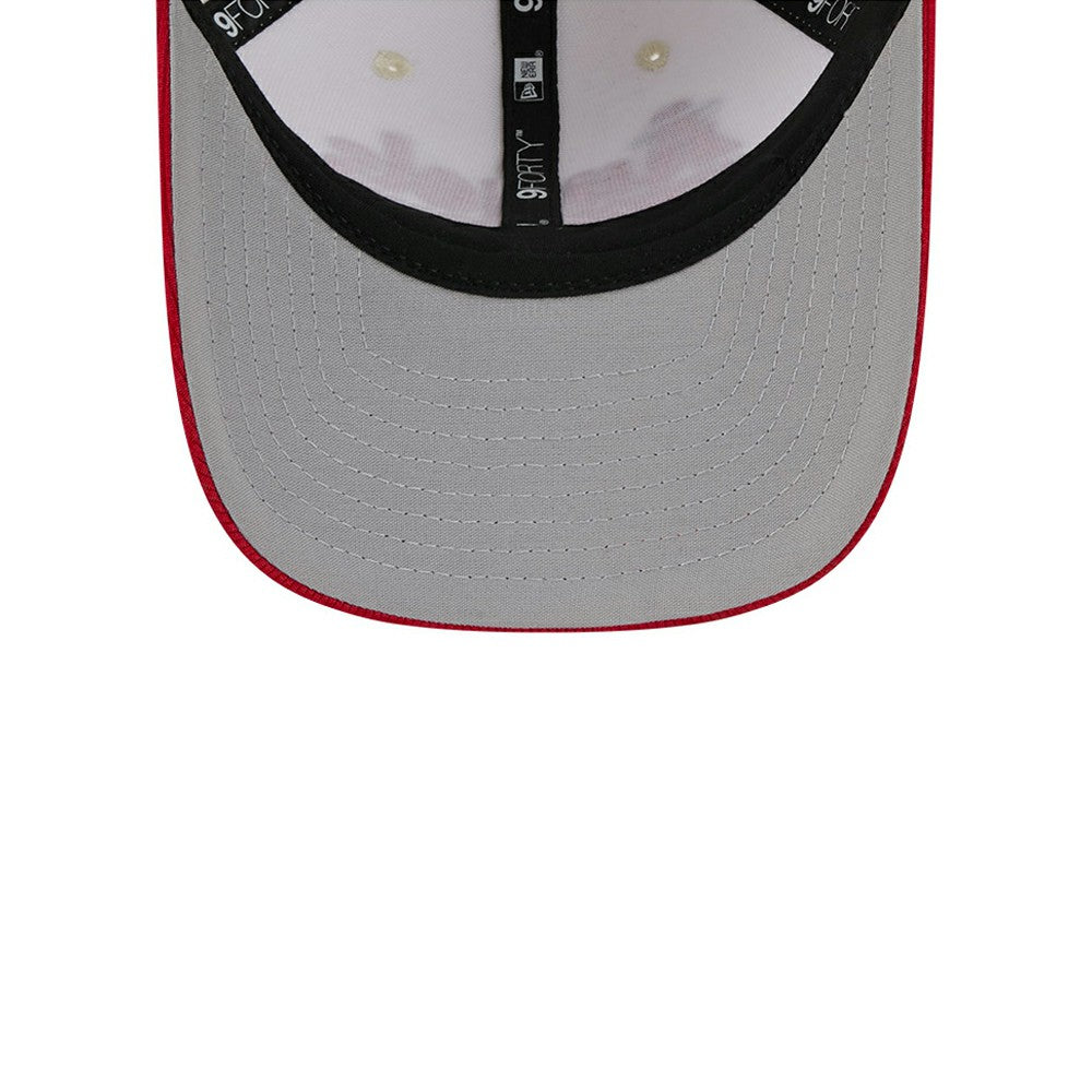 Cream/Red Los Angeles Angels New Era City Connect Batting Practice 9FORTY M-Crown Adjustable Hat