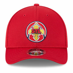 Red St. Louis Cardinals New Era City Connect Batting Practice 9FORTY M-Crown Adjustable Hat