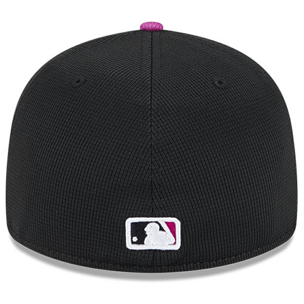 Charcoal/Purple New York Mets New Era City Connect Batting Practice Low Profile 59FIFTY Fitted Hat