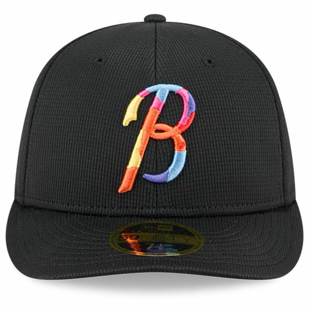 Black Baltimore Orioles New Era City Connect Batting Practice Low Profile 59FIFTY Fitted Hat