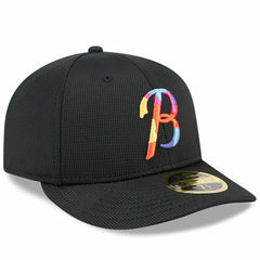 Black Baltimore Orioles New Era City Connect Batting Practice Low Profile 59FIFTY Fitted Hat