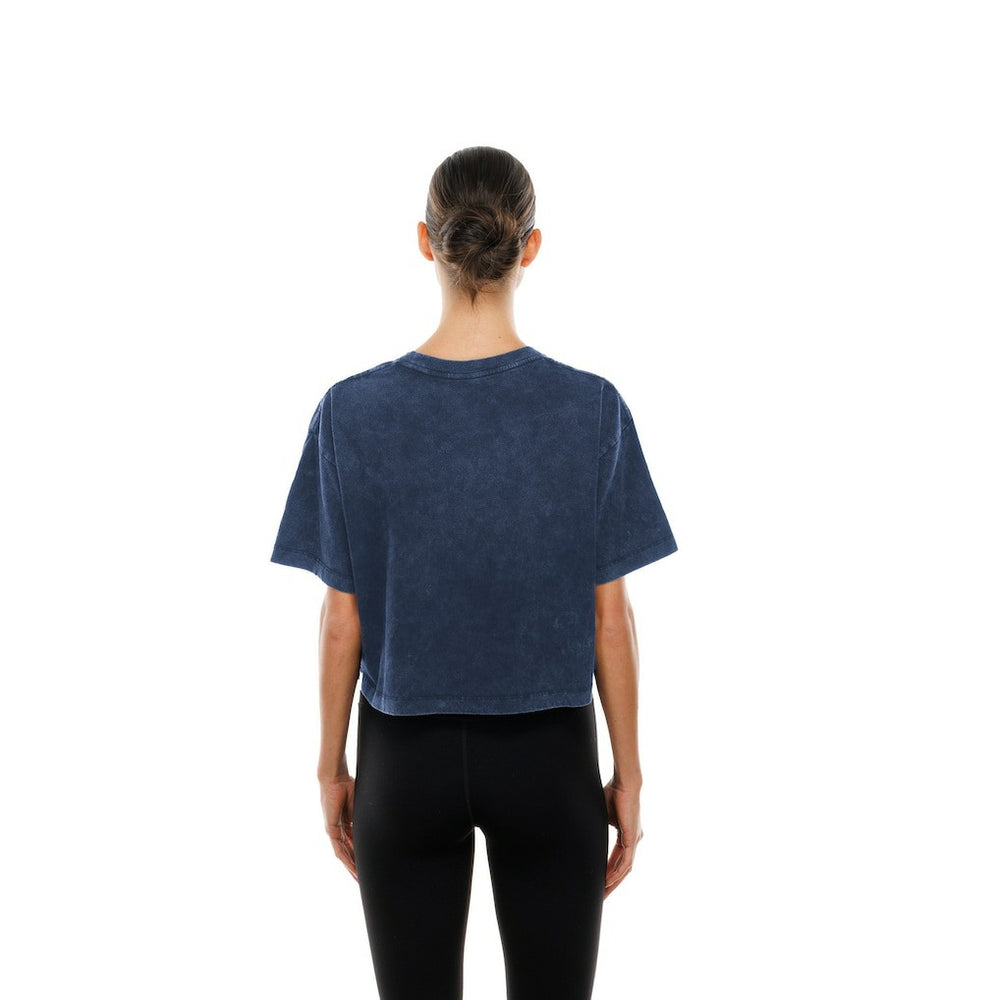 Women's Cropped Boxy Sport Classics Mineral Wash T-Shirt - Dallas Cowboys T-shirts