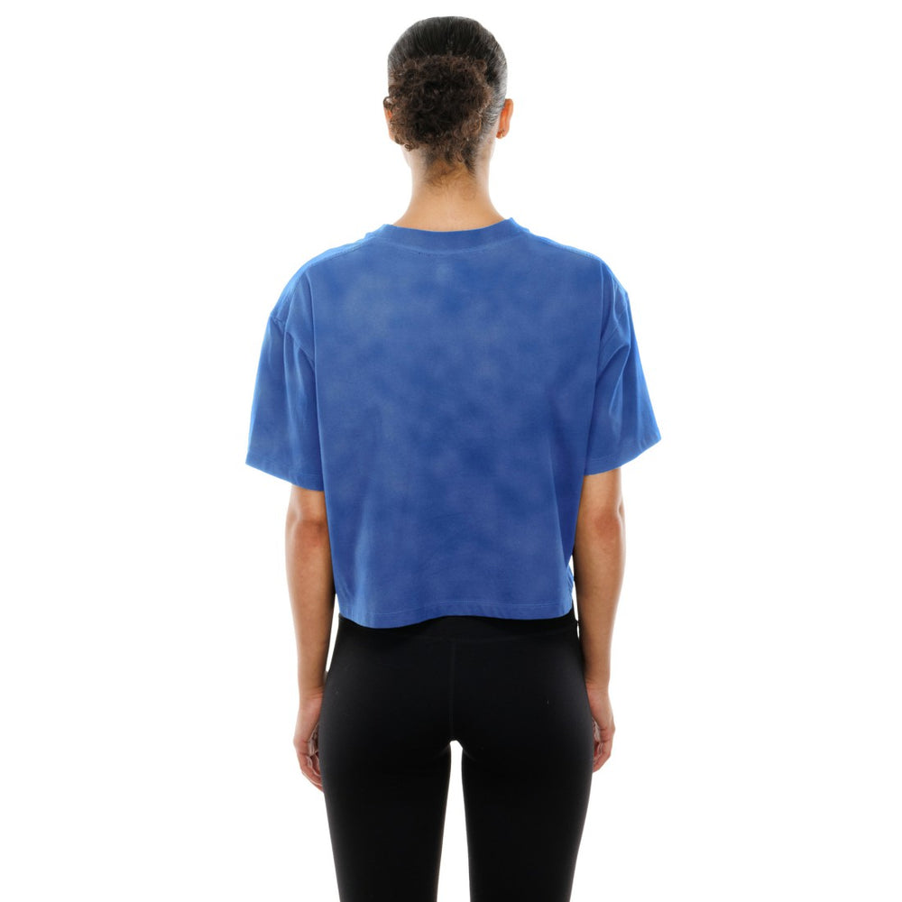 Women's Cropped Boxy Sport Classics Mineral Wash T-Shirt - Detroit Lions T-shirts