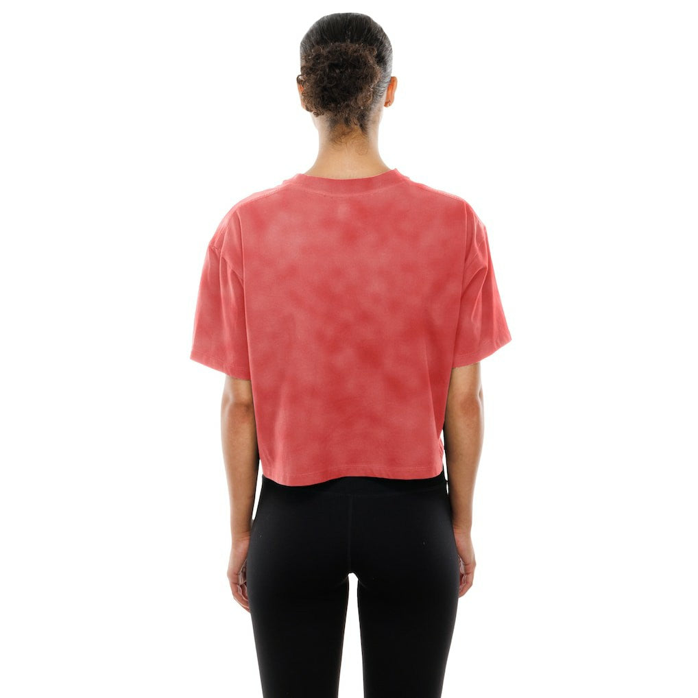 Women's Cropped Boxy Sport Classics Mineral Wash T-Shirt - San Francisco 49ers T-shirts