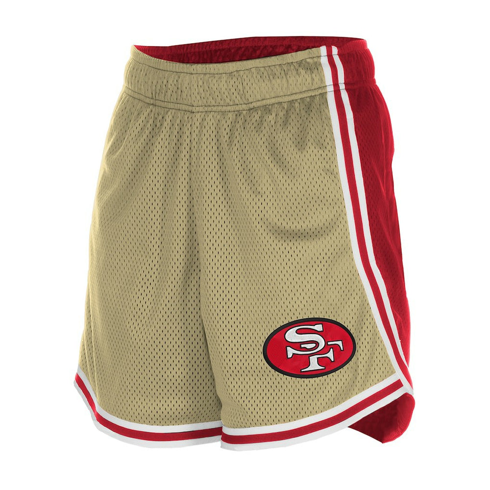 Women's Throwback Sport Classics Mesh Shorts - San Francisco 49ers Shorts