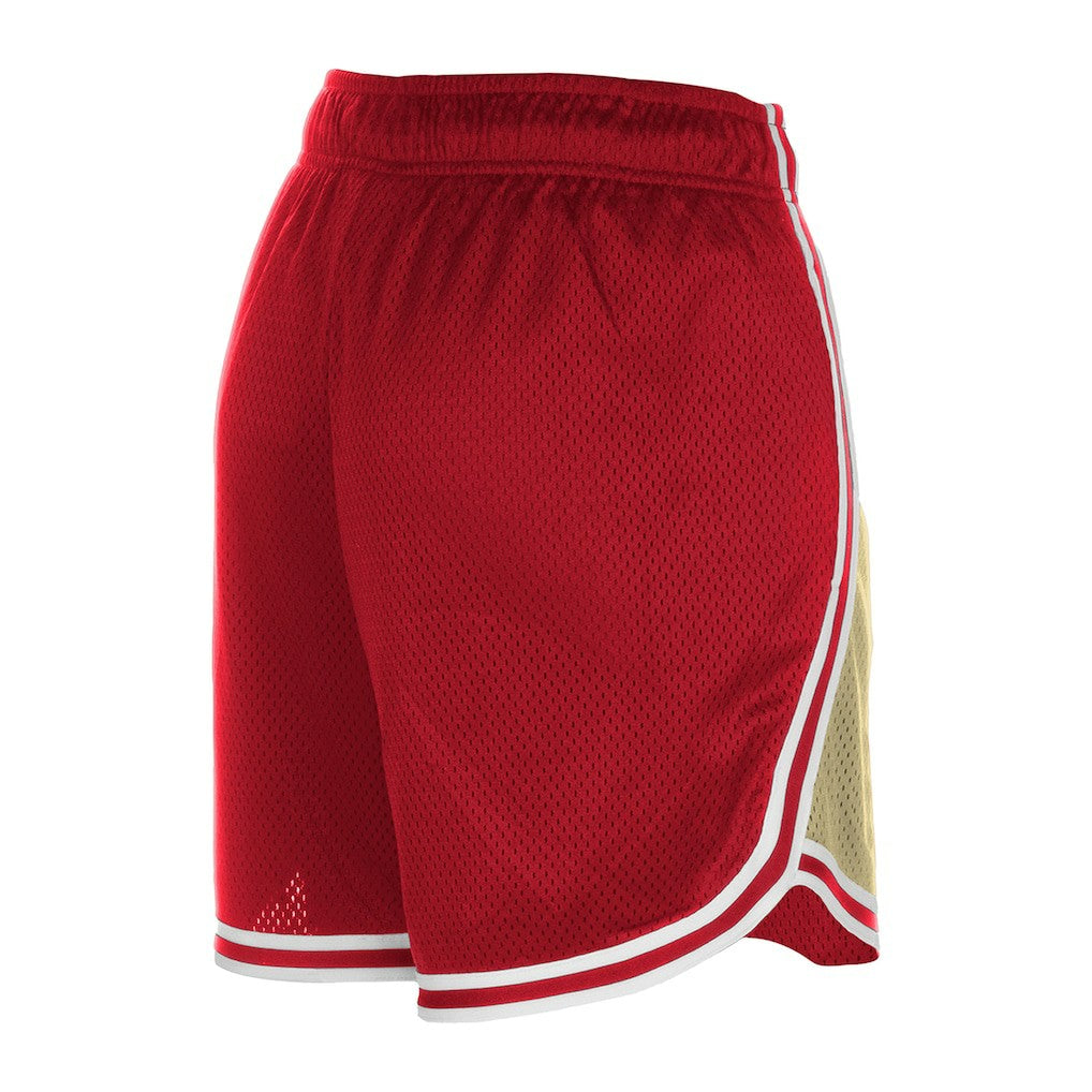 Women's Throwback Sport Classics Mesh Shorts - San Francisco 49ers Shorts
