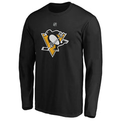 NHL Evgeni Malkin Pittsburgh Penguins Fanatics Authentic Stack Name & Number T-Shirt