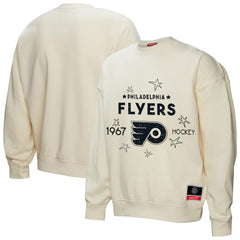 NHL Philadelphia Flyers Mitchell & Ness Women's Logo 3.0 Pullover Sweatshirt