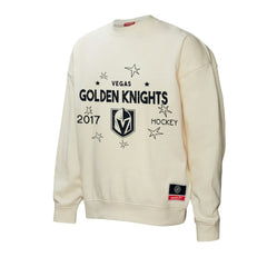 NHL Vegas Golden Knights Mitchell & Ness Women's Logo 3.0 Pullover Sweatshirt