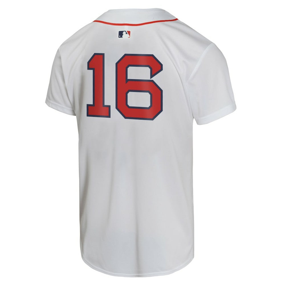White Jarren Duran Boston Red Sox Nike Youth Home Player Game Jersey