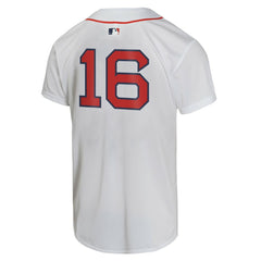 White Jarren Duran Boston Red Sox Nike Youth Home Player Game Jersey