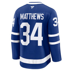 NHL Auston Matthews Toronto Maple Leafs Fanatics Captain Patch Home Premium Jersey