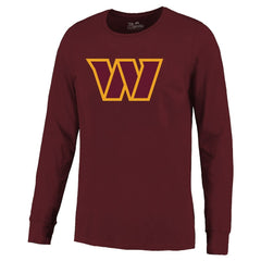 Jayden Daniels  Majestic Threads Name & Number Non-Distressed Long Sleeve T-Shirt - Washington Commanders T-shirts