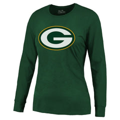 Jordan Love  Majestic Threads Women's Name & Number Long Sleeve T-Shirt - Green Bay Packers T-shirts