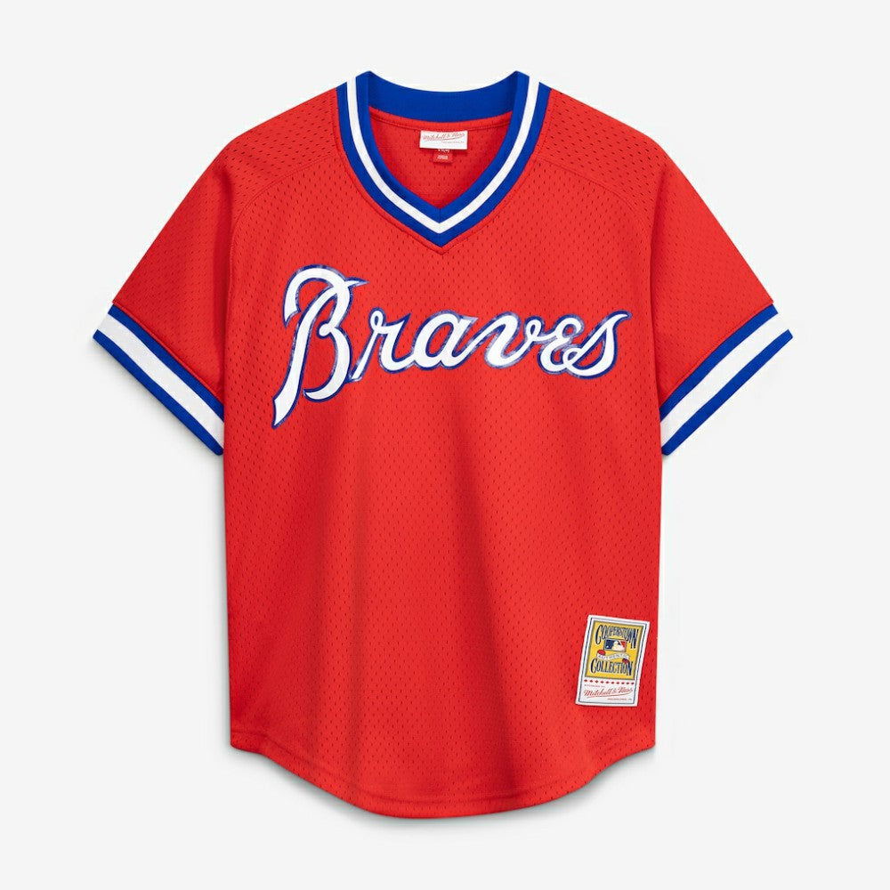 Red Dale Murphy Atlanta Braves Mitchell & Ness Cooperstown Collection Mesh Batting Practice  Jersey