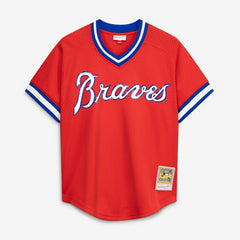 Red Dale Murphy Atlanta Braves Mitchell & Ness Cooperstown Collection Mesh Batting Practice  Jersey