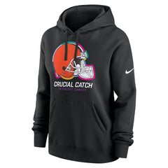 Women's 2024 NFL Crucial Catch Club Pullover Hoodie - Cleveland Browns Hoodies