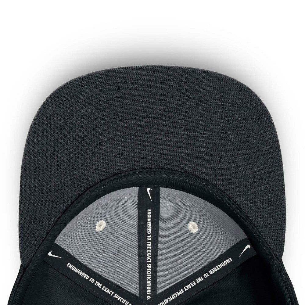 Black Tampa Bay Rays Nike Pro Corduroy Structured Snapback Hat