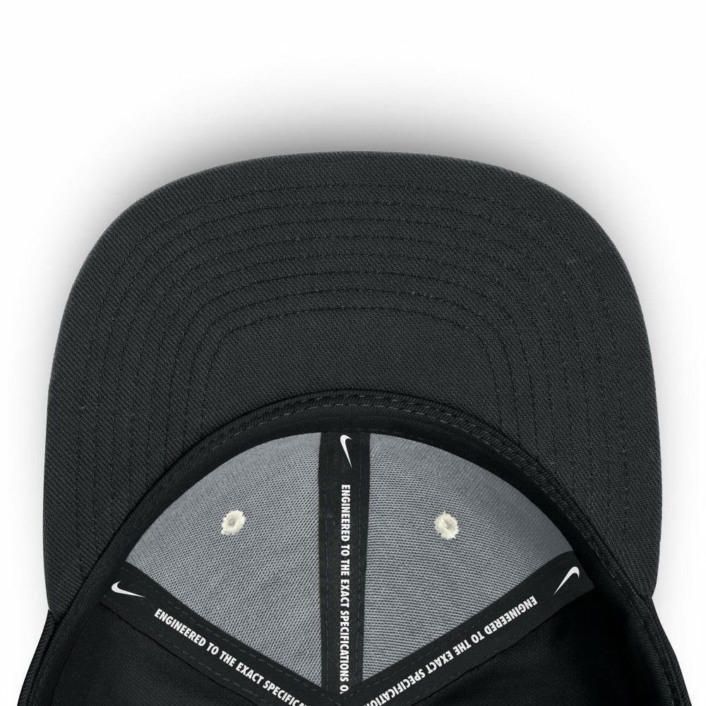 Black Milwaukee Brewers Nike Pro Corduroy Structured Snapback Hat