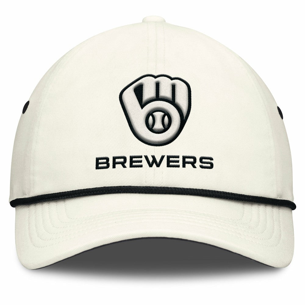 Stone Milwaukee Brewers Nike Club Adjustable Hat