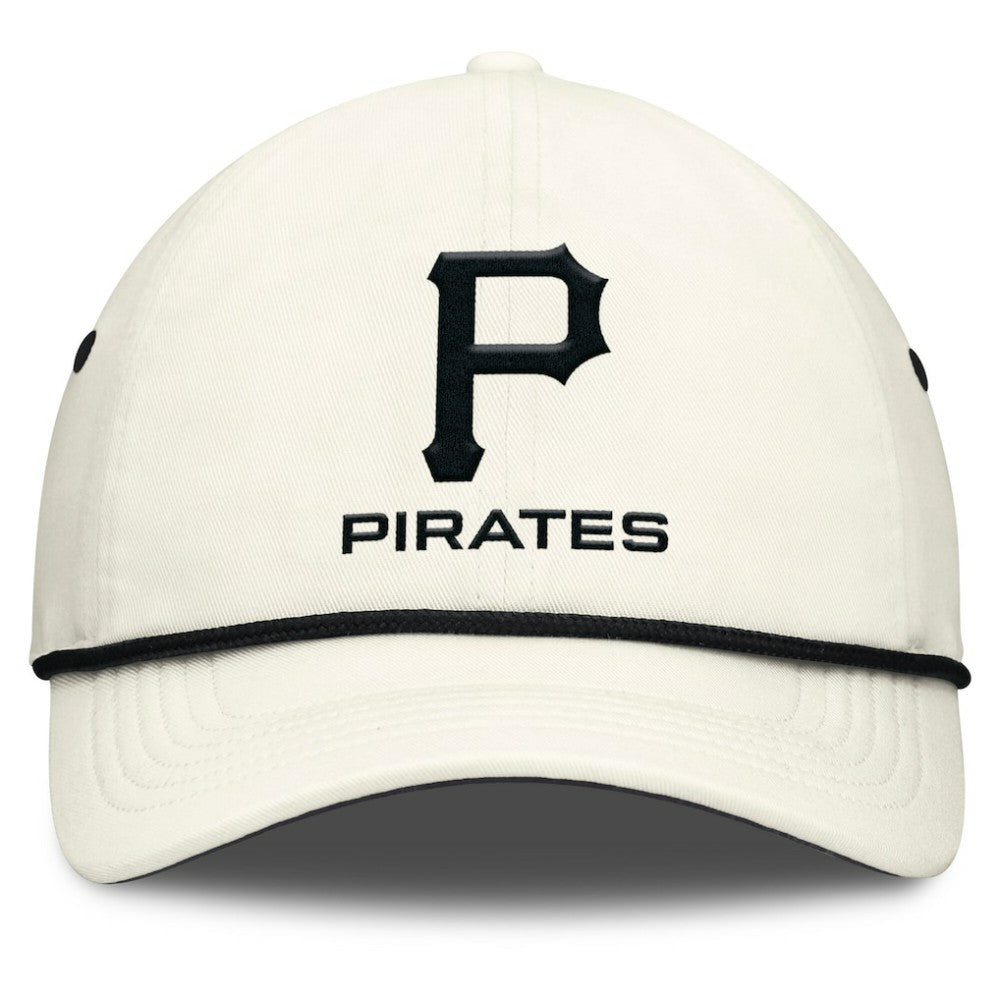Stone Pittsburgh Pirates Nike Club Adjustable Hat