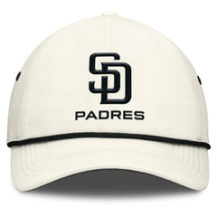 Stone San Diego Padres Nike Club Adjustable Hat