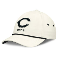 Stone Cincinnati Reds Nike Club Adjustable Hat