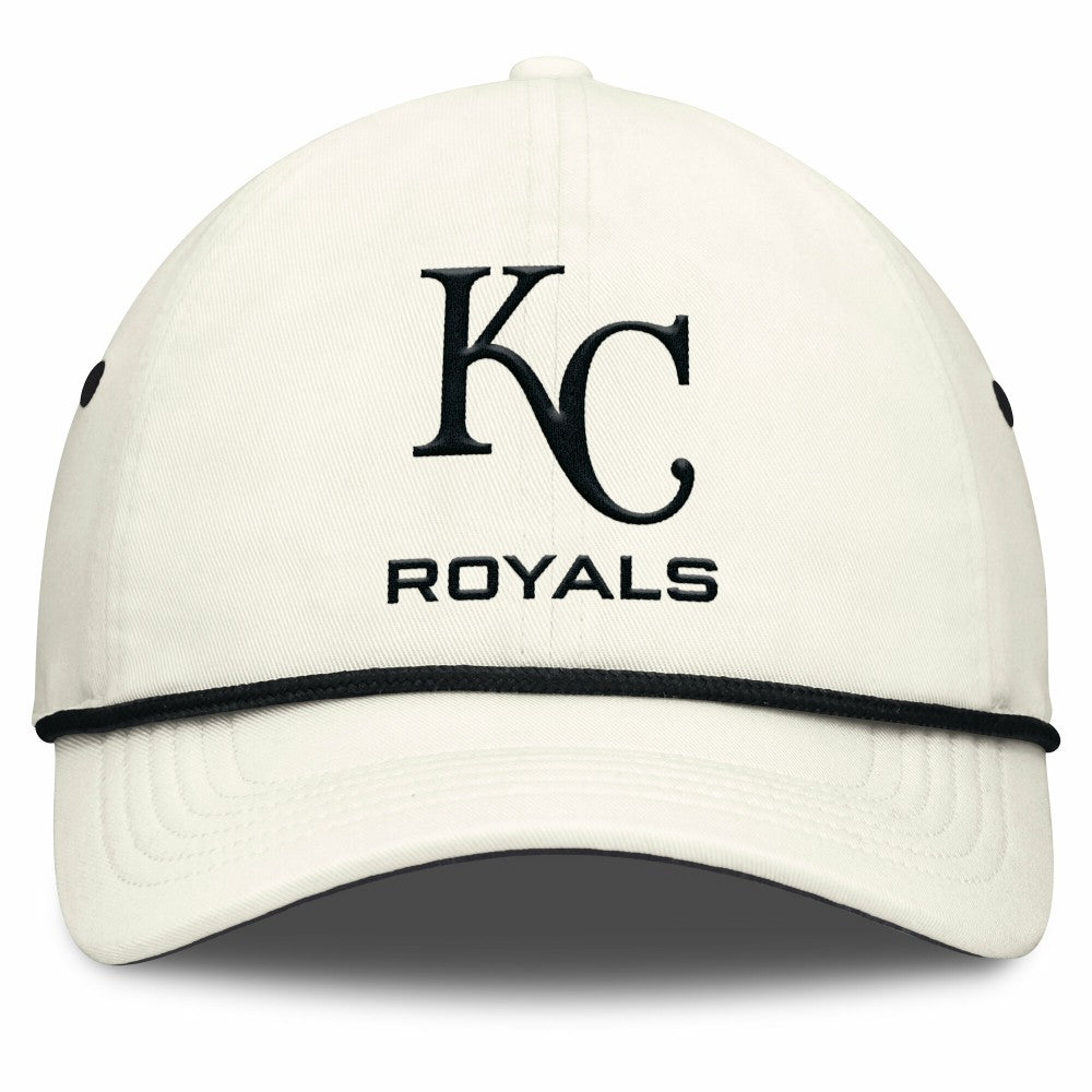 Stone Kansas City Royals Nike Club Adjustable Hat