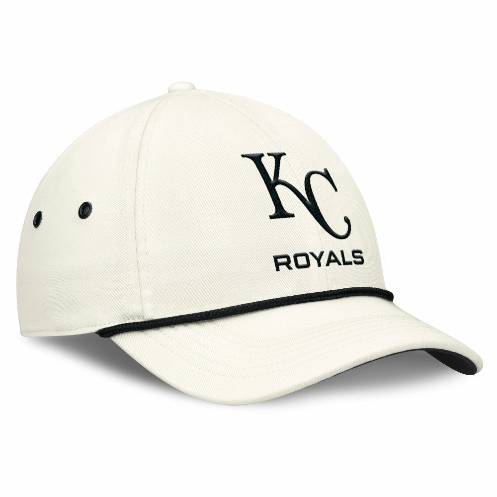 Stone Kansas City Royals Nike Club Adjustable Hat