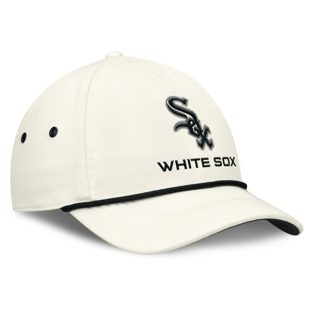 Stone Chicago White Sox Nike Club Adjustable Hat