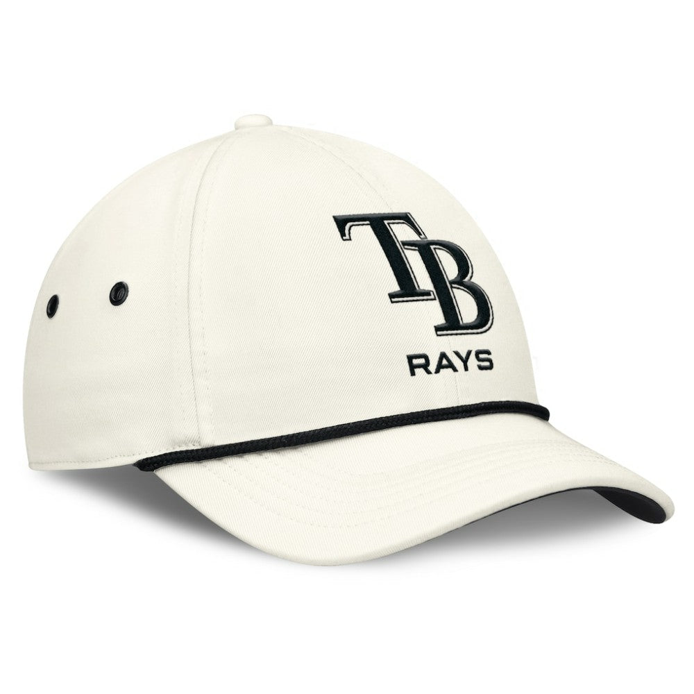 Stone Tampa Bay Rays Nike Club Adjustable Hat