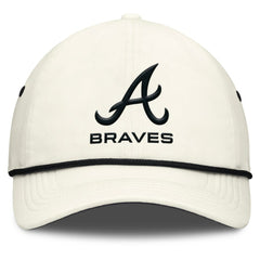 Stone Atlanta Braves Nike Club Adjustable Hat