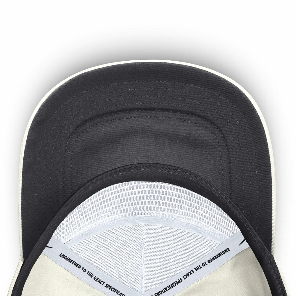 Stone Cleveland Guardians Nike Club Adjustable Hat