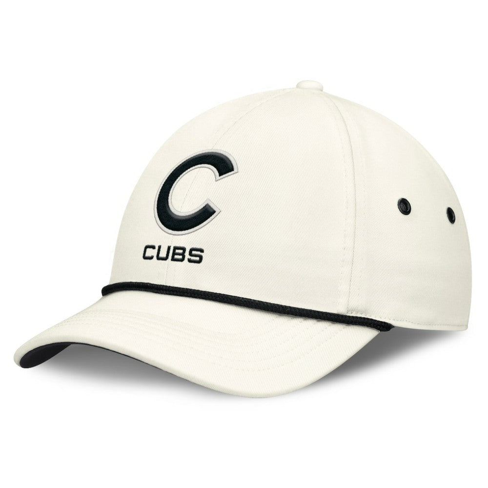 Stone Chicago Cubs Nike Club Adjustable Hat