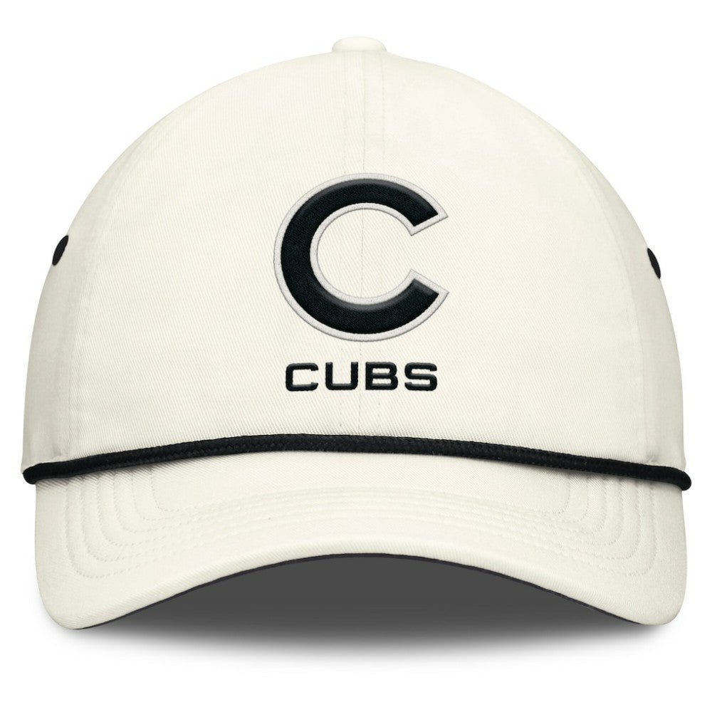 Stone Chicago Cubs Nike Club Adjustable Hat