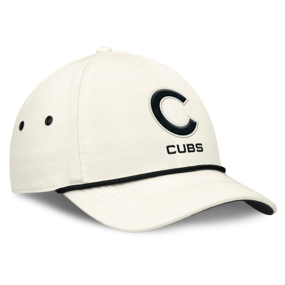 Stone Chicago Cubs Nike Club Adjustable Hat