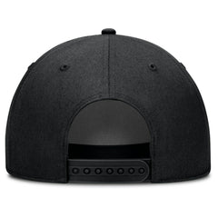 Black Atlanta Braves Nike Rise Performance Adjustable Hat