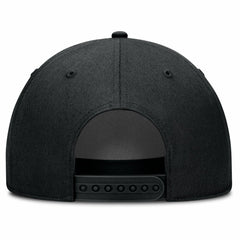 Black Miami Marlins Nike Rise Performance Adjustable Hat