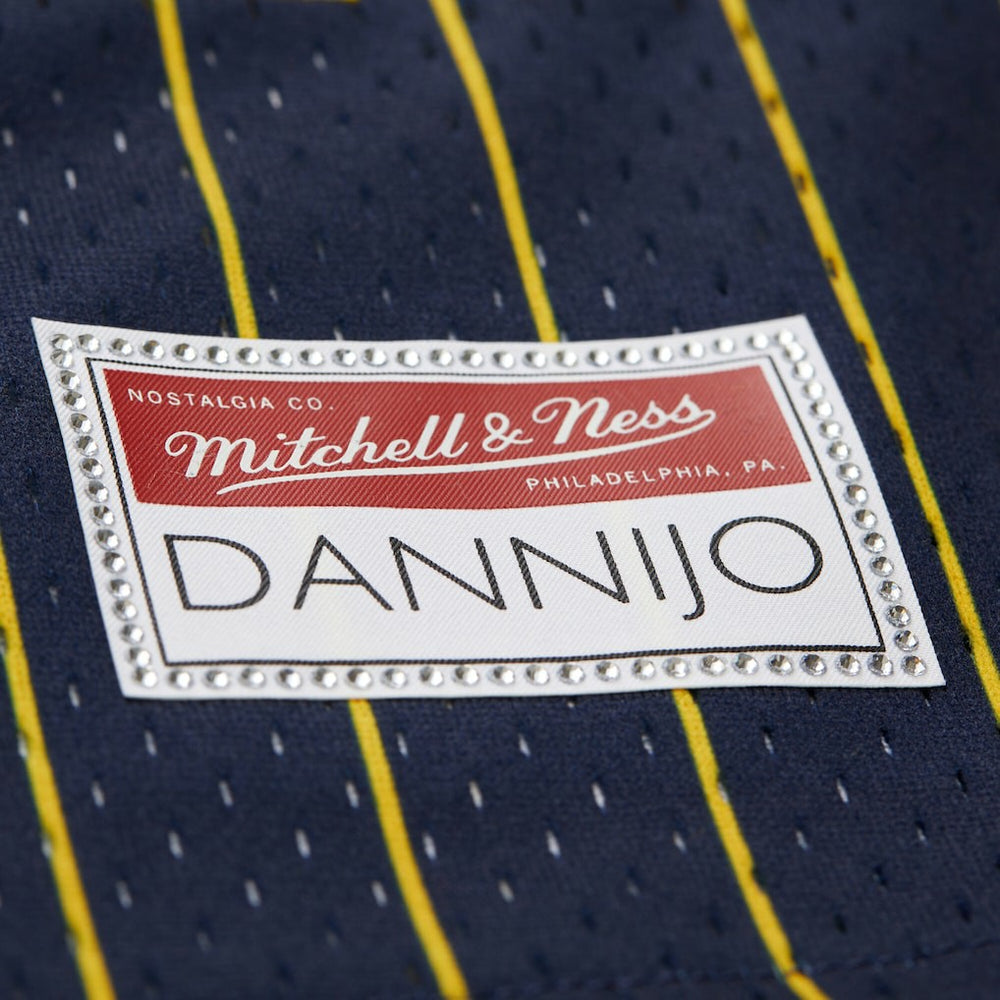 Mitchell & Ness Golden State Warriors x DANNIJO Women's Fashion Baseball Jersey sale