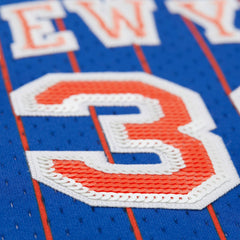 Mitchell & Ness Patrick Ewing New York Knicks x DANNIJO Women's Fashion Cropped Basketball Jersey