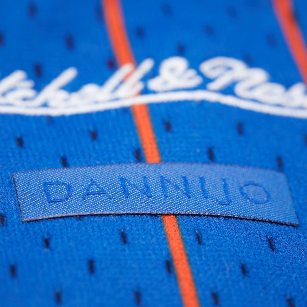 Mitchell & Ness Patrick Ewing New York Knicks x DANNIJO Women's Fashion Cropped Basketball Jersey