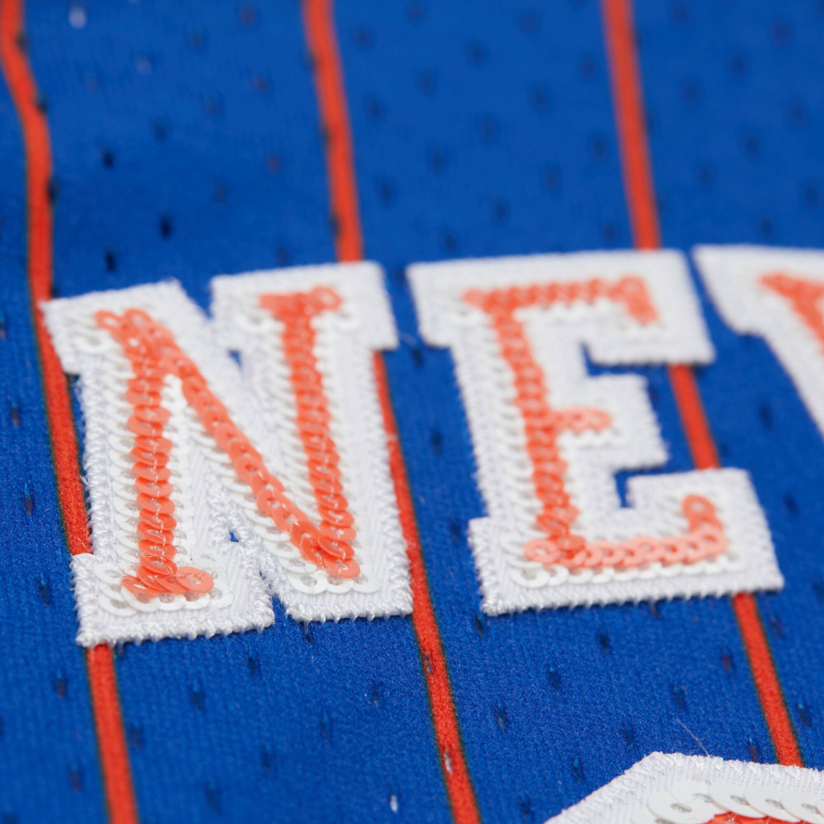 Mitchell & Ness Patrick Ewing New York Knicks x DANNIJO Women's Fashion Cropped Basketball Jersey