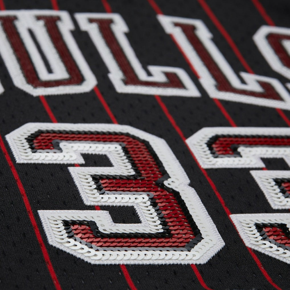 Mitchell & Ness Scottie Pippen Chicago Bulls x DANNIJO Women's Fashion Cropped Basketball Jersey sale