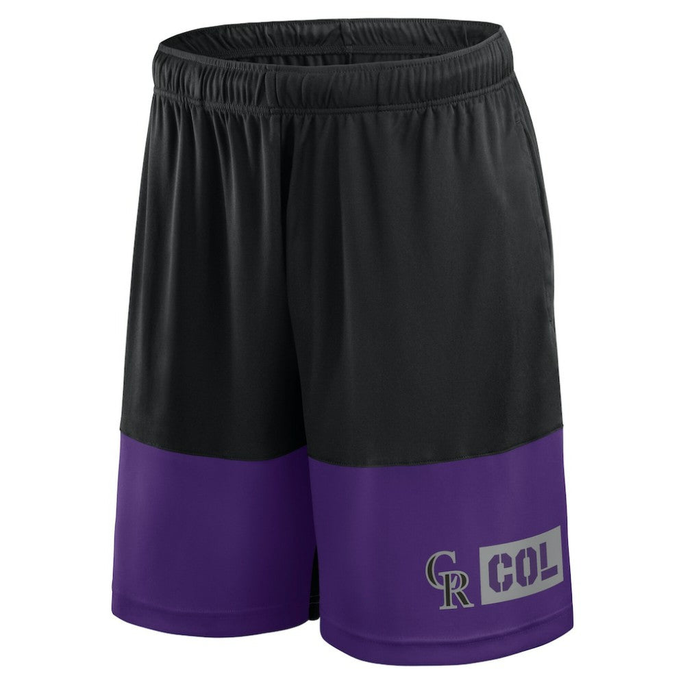 Black Colorado Rockies Fanatics Best of the Best Shorts