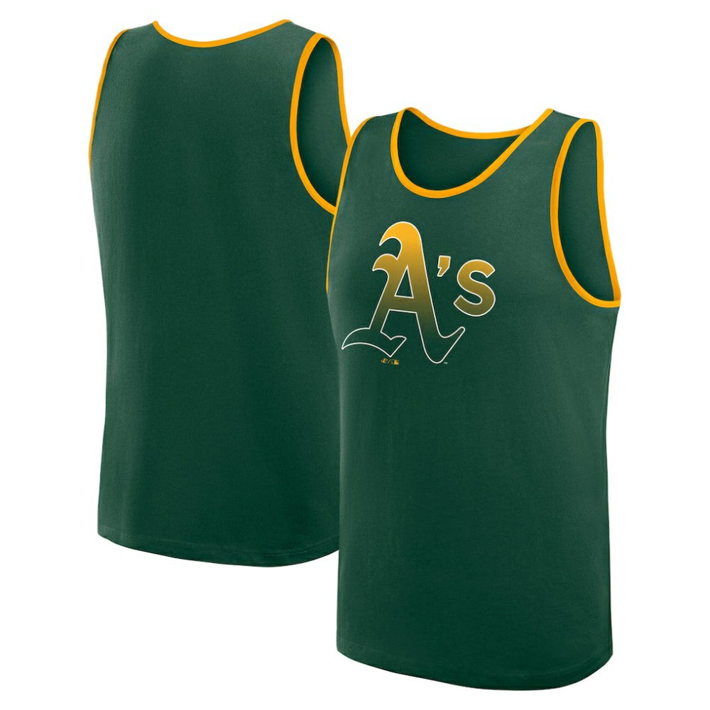 Green Athletics Logo Athletic Unmatched Success Tank Top