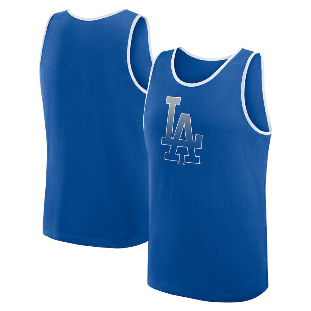 Royal Los Angeles Dodgers Logo Athletic Unmatched Success Tank Top