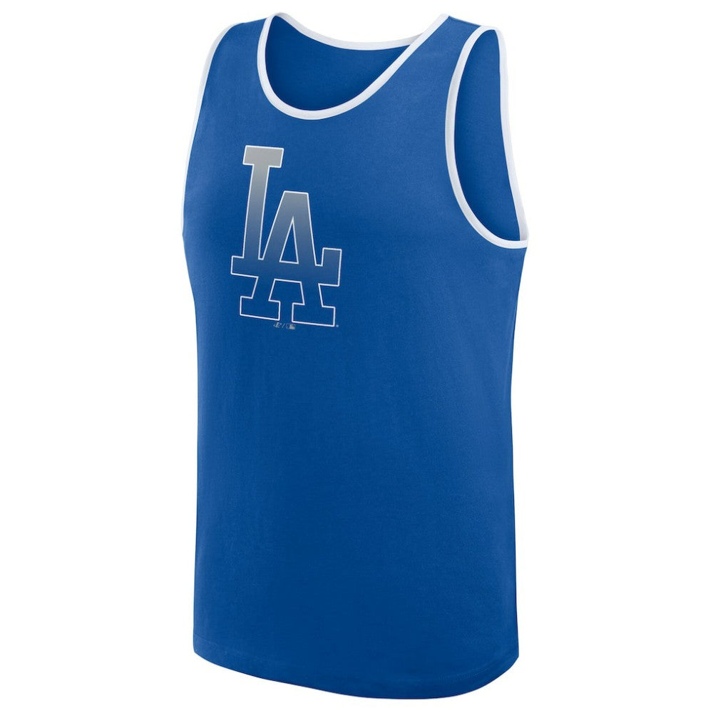 Royal Los Angeles Dodgers Logo Athletic Unmatched Success Tank Top