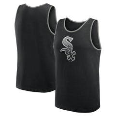 Black Chicago White Sox Logo Athletic Unmatched Success Tank Top