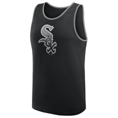 Black Chicago White Sox Logo Athletic Unmatched Success Tank Top